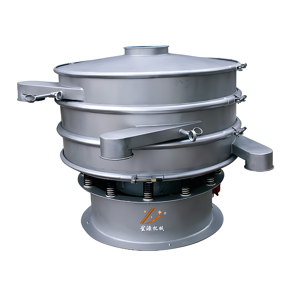 3D triple-deck vibrating filter sieve