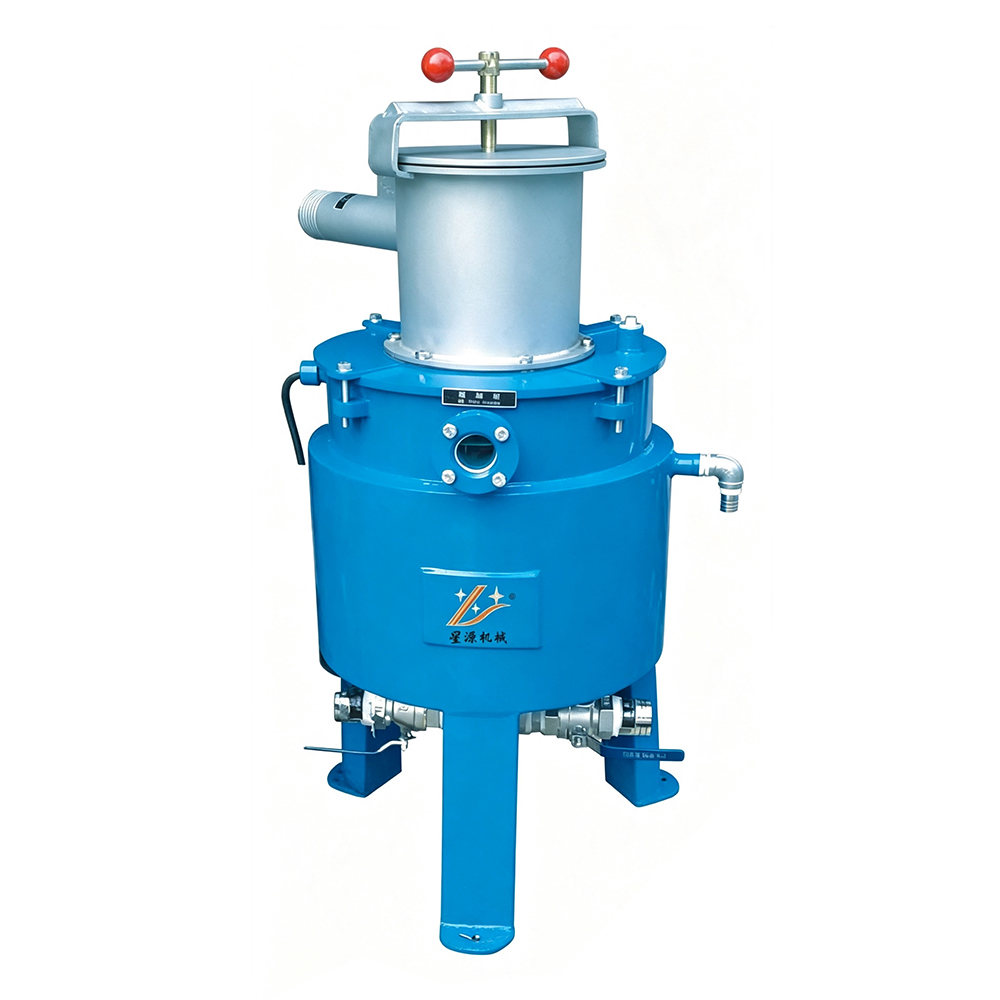 wet electromagnetic separator semi-automatic type