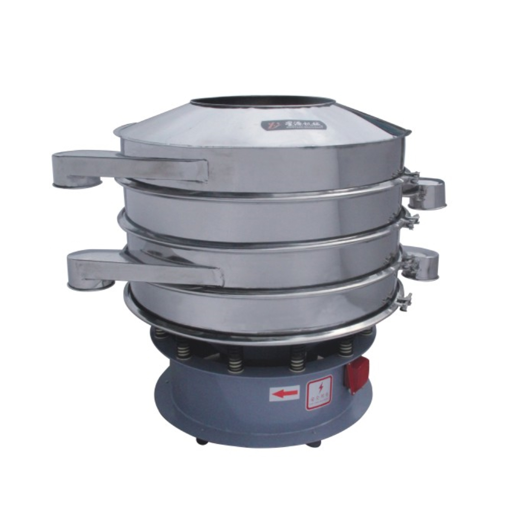 3D triple-deck vibrating filter sieve