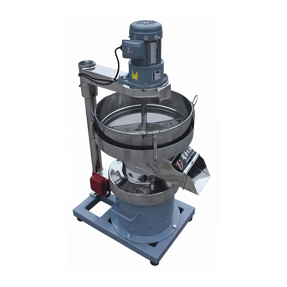 Noiseless vibrated sifting filter