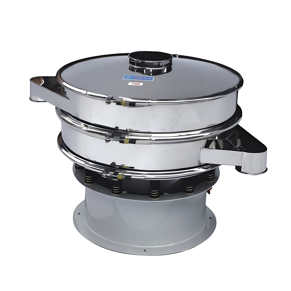 3D triple-deck vibrating filter sieve