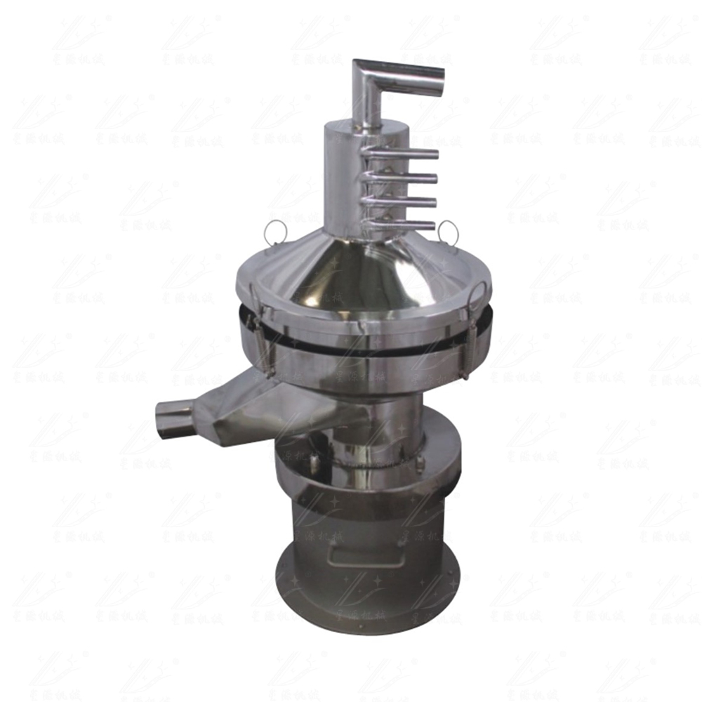 Noiseless vibrated sifting filter