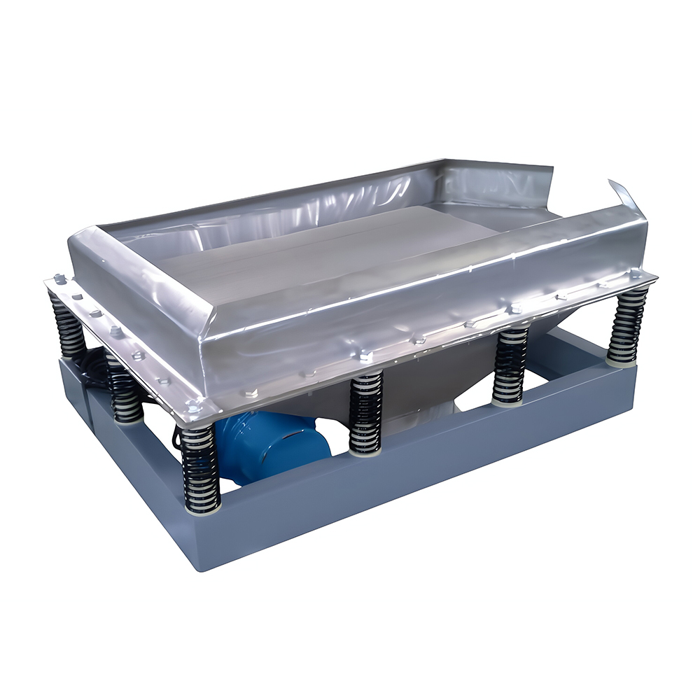 Square-shaped vibration screening filter